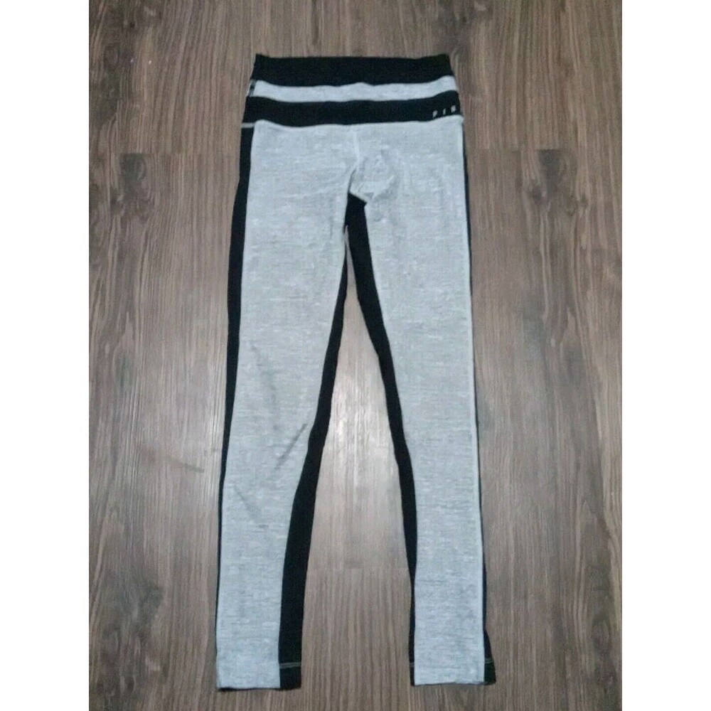 Pink By Victoria's Secret Ultimate Athletic Pants Womens Small Gray Black Stretc